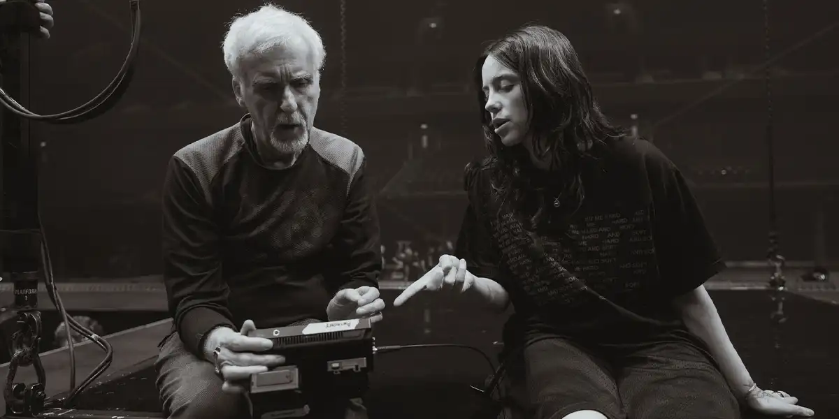 Billie Eilish and James Cameron