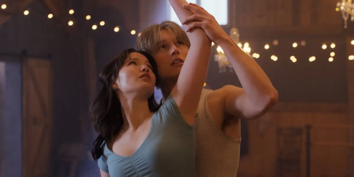 Madelyn Keys and Cale Ambrozic in Finding Her Edge Season 1