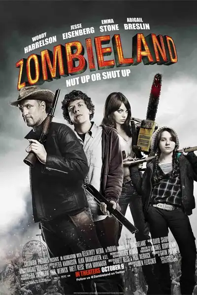 Zombieland (2009) Movie Soundtrack Poster